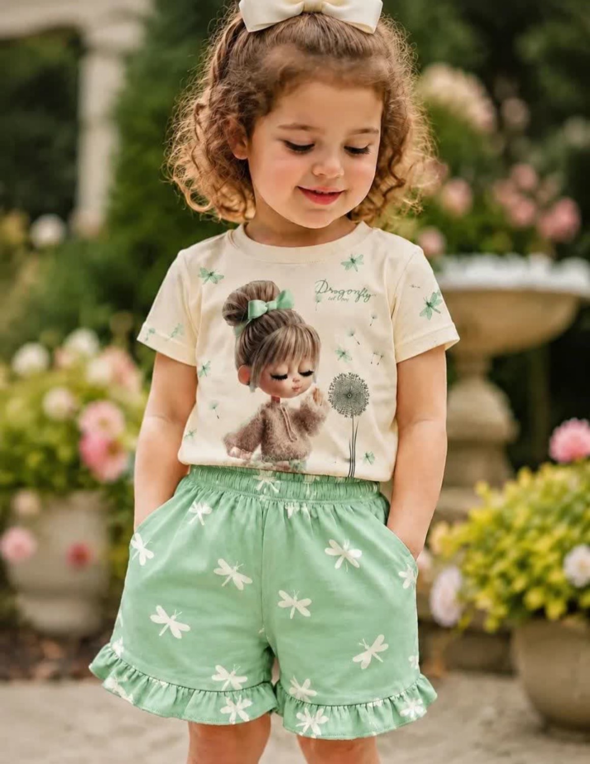 بلوز شلوارک دخترانه برند ستایش کد ۱۰۲۰