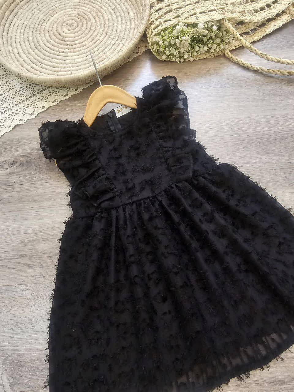 سارافان حریر ریشه ای دخترانه وارداتی کد ۵۲۰