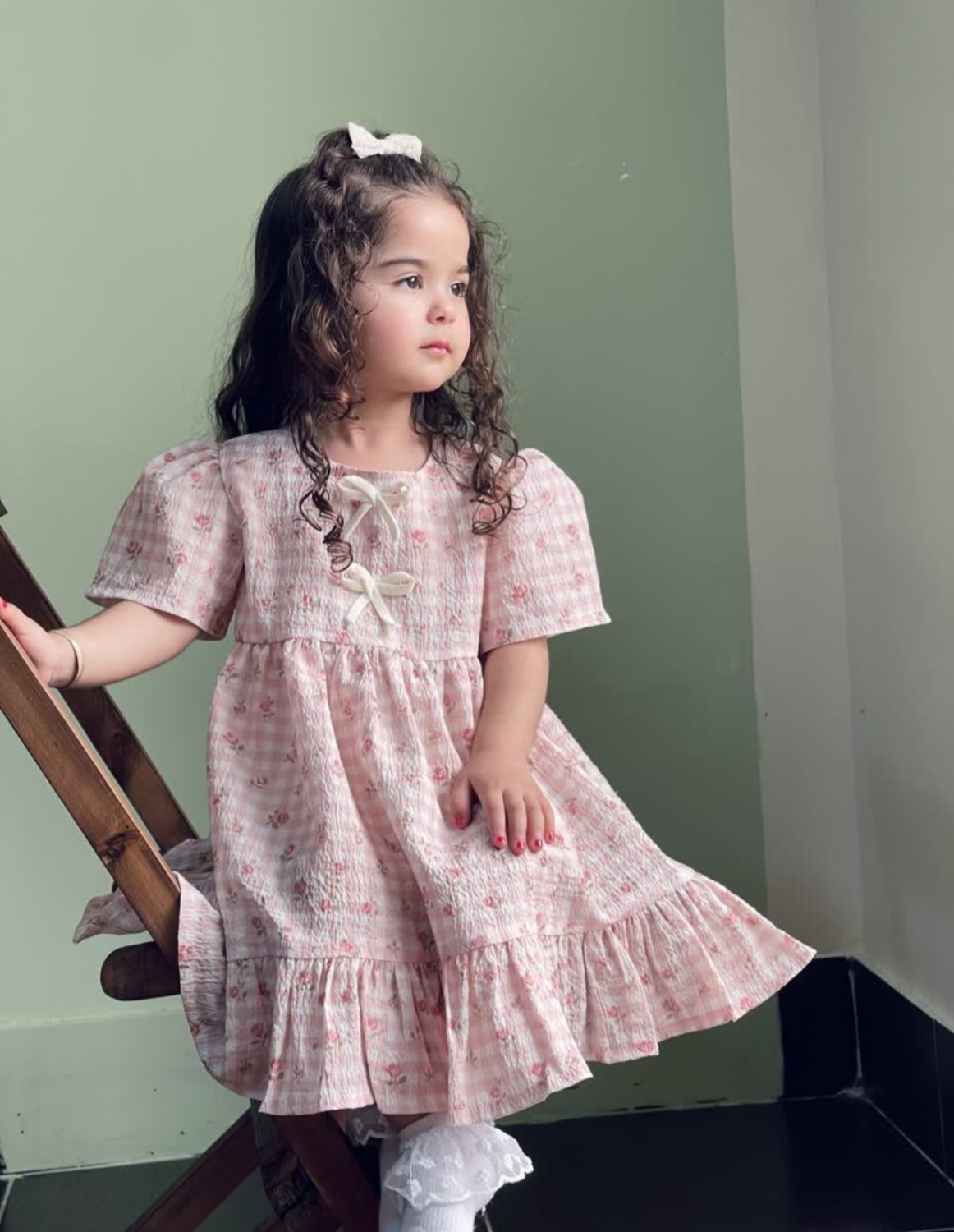 پیراهن پفکی سبک وراحت وخنک کد۵۲۷