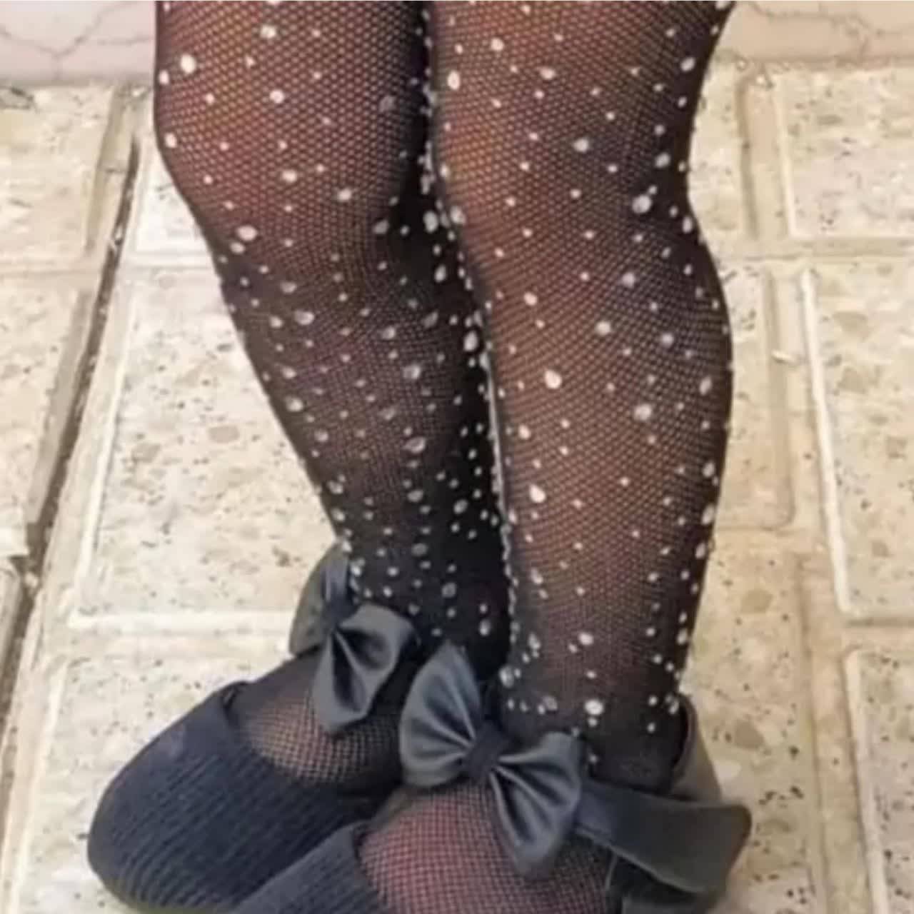 جوراب شلواری زنبورئ نگین دارکد۲۵
