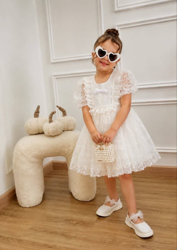 پیراهن شیک ومجلسئ پرنسامناسب۱تا۱۱سال کد۱۱۷۵