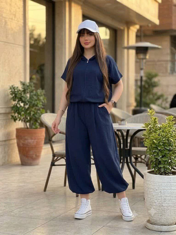 وست زیپ دار وشلوارسنبادی مناسب تا۱۸سال
