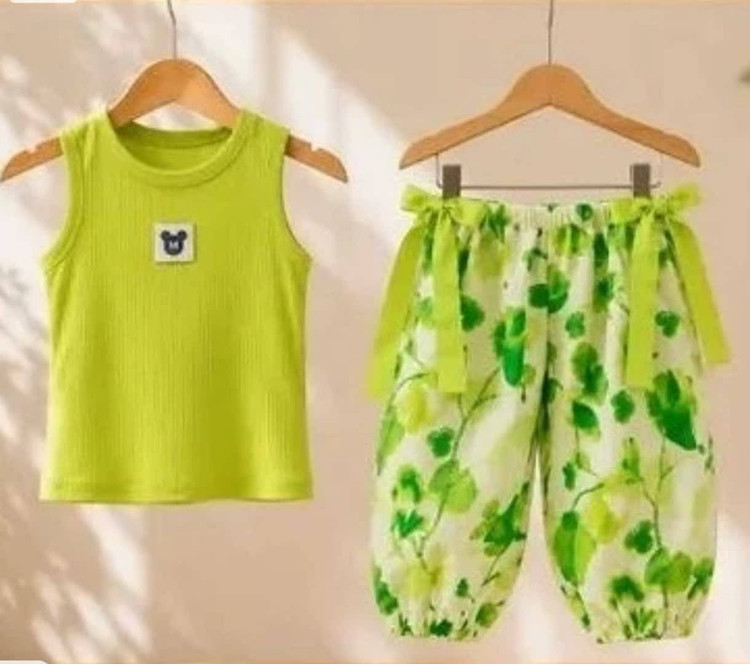 تاپ شلوار تابستونی جذاب مناسب۲ اا ۹سال کد۱۱۸۲