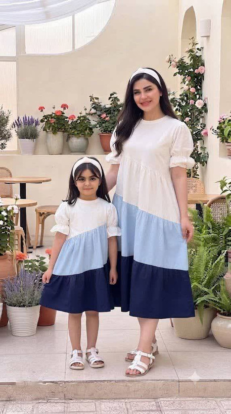 ست مادردخترئ ساحلئ نیکا بدون ابرفت پرچین کد۱۱۹۷